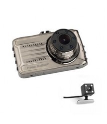 Ավտոմեքենայի վիդեոռեգիստրատոր    Car DVR  Dual Camera DASH CAM T666G+