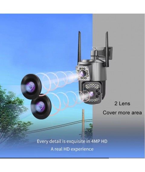 Տեսախցիկ  IP-Camera SC03-L V380 2 Camera 4mp