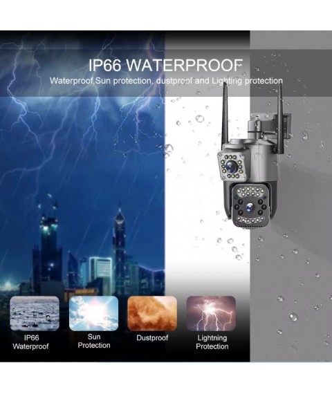 Տեսախցիկ  IP-Camera SC03-L V380 2 Camera 4mp