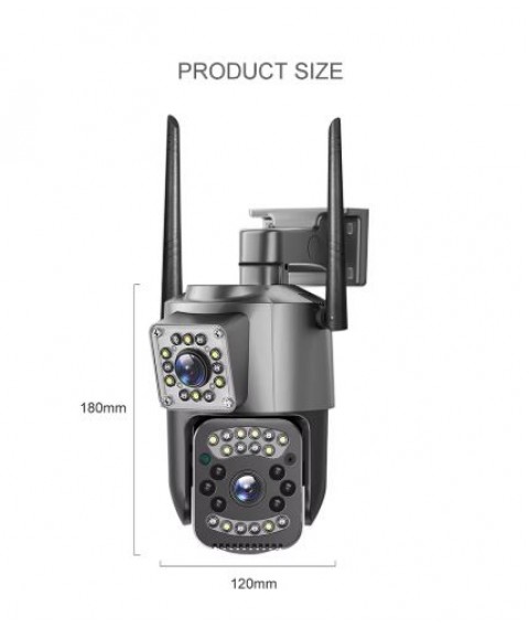 Տեսախցիկ  IP-Camera SC03-L V380 2 Camera 4mp