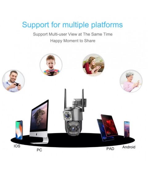 Տեսախցիկ  IP-Camera SC03-L V380 2 Camera 4mp